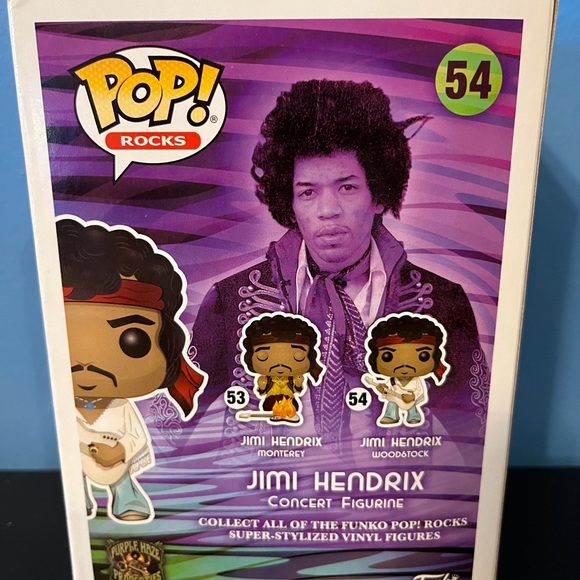 WOODSTOCK Jimi Hendrix FUNKO pop figure - Picture 2 of 6